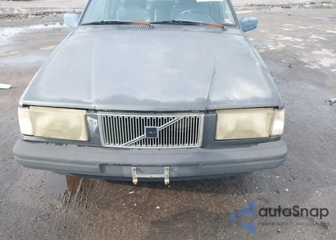 1993 Volvo 940 из США, поврежденный, VIN YV1JS8830P3120167